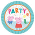 Peppa Pig <br> Party Plates (8)